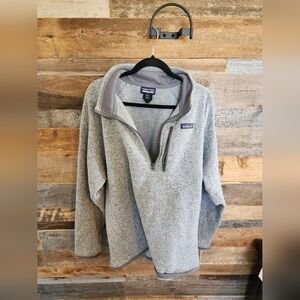 Patagonia Better Sweater 1/4 Zip Fleece | XXL | Gray | Men’s